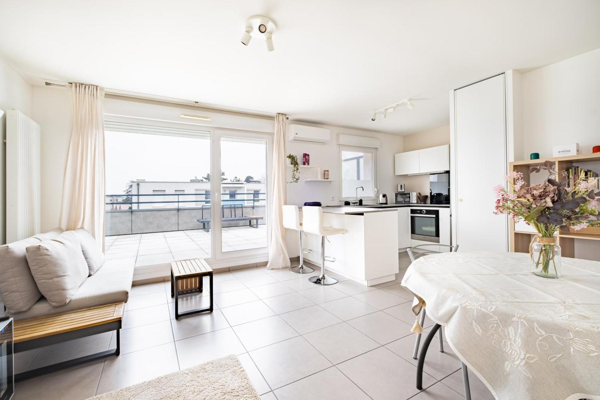 Appartement T2 Neuf - Grande Terrasse De 25M2 圣普列斯特 外观 照片