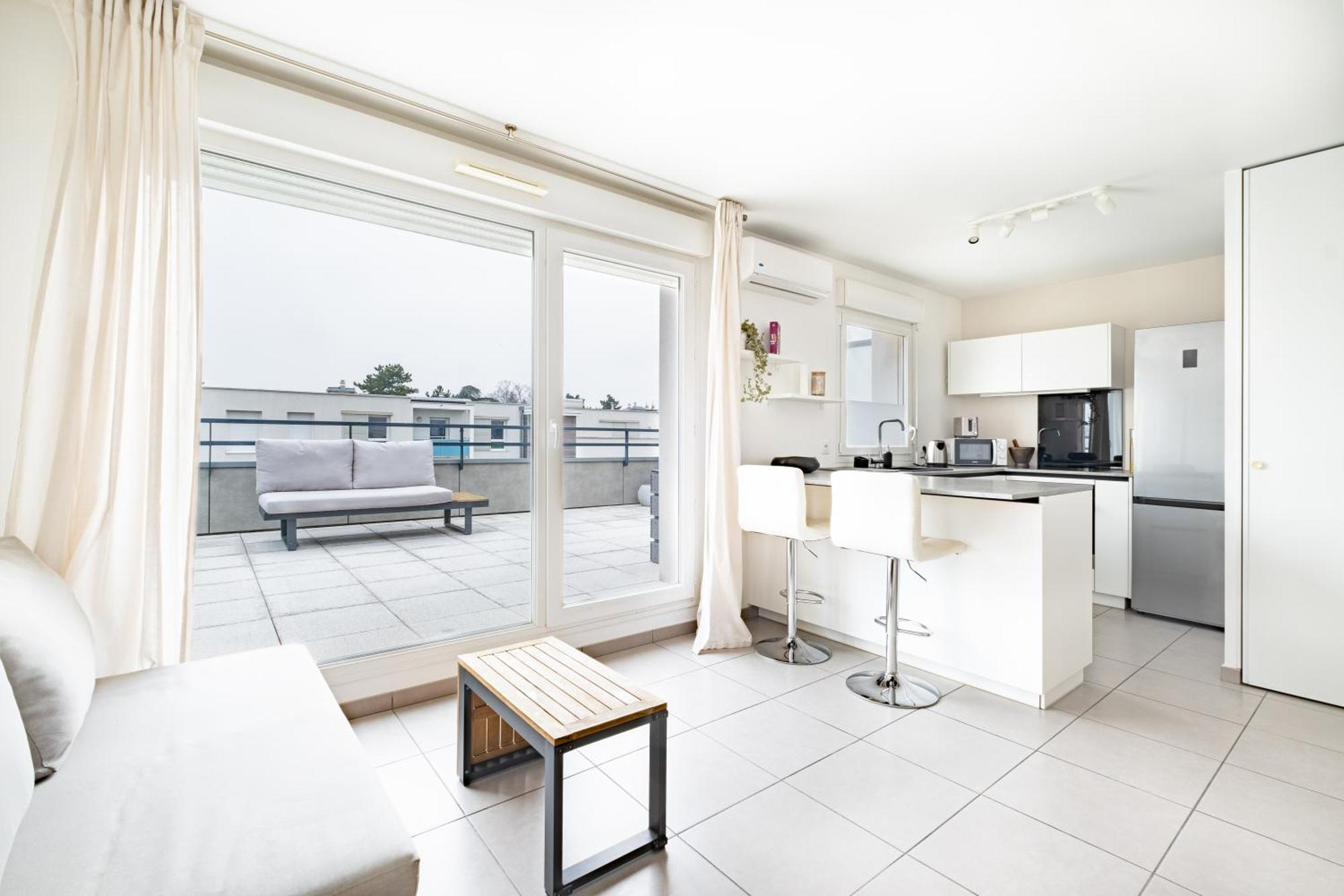 Appartement T2 Neuf - Grande Terrasse De 25M2 圣普列斯特 外观 照片