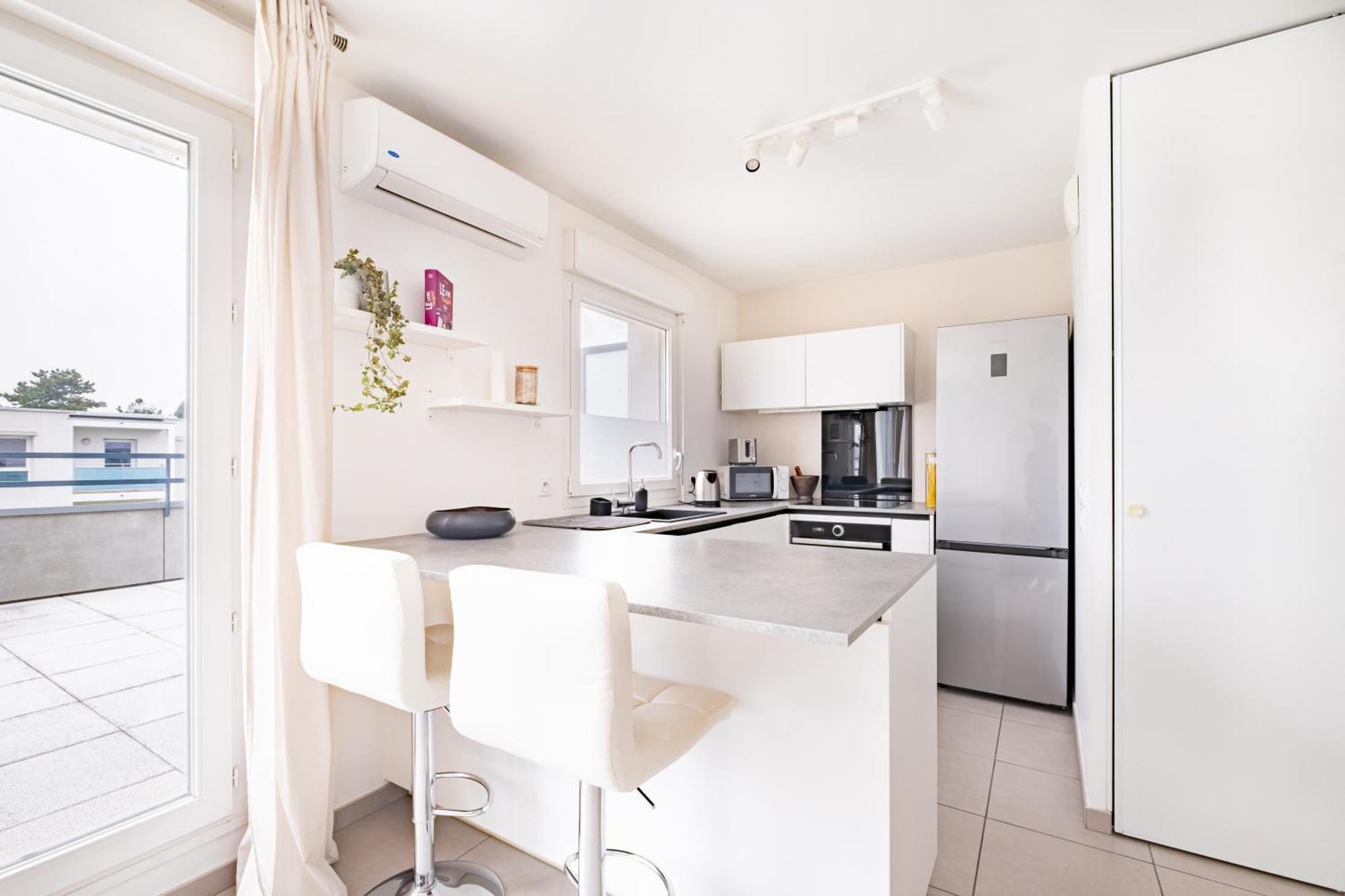 Appartement T2 Neuf - Grande Terrasse De 25M2 圣普列斯特 外观 照片